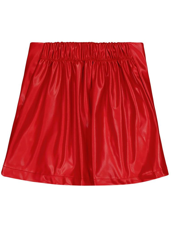 Civil Girls Fermuarlı 2-5 Yaş Etek - Kırmızı