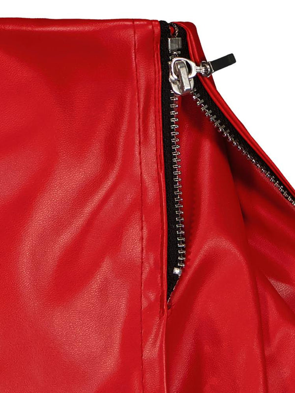 Civil Girls Fermuarlı 2-5 Yaş Etek - Kırmızı