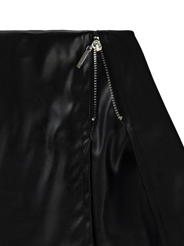 Civil Girls Fermuarlı 2-5 Yaş Etek - Siyah