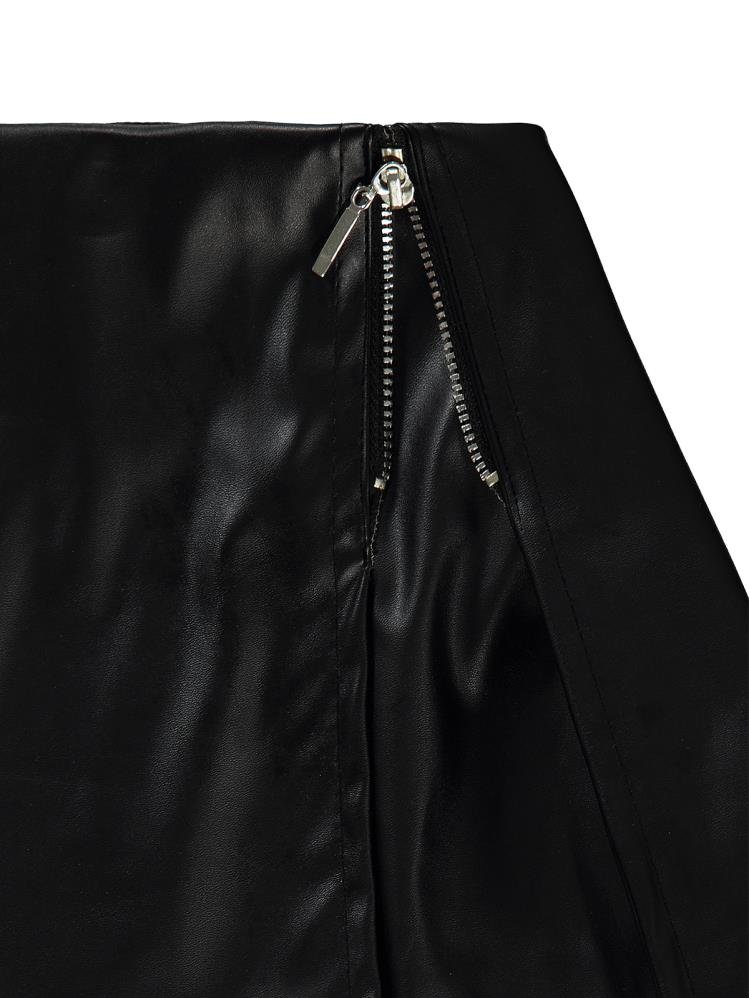 Civil Girls Fermuarlı 2-5 Yaş Etek - Siyah