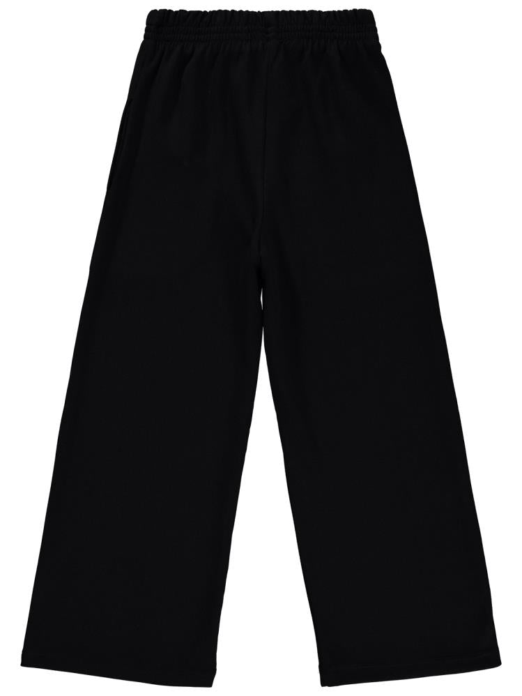 Civil Girls Düz 10-13 Yaş Pantolon - Siyah