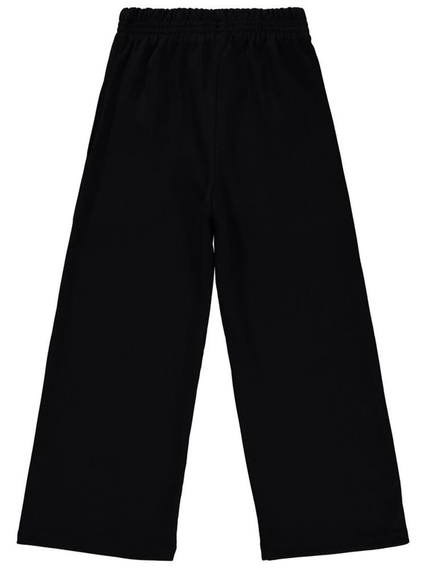 Civil Girls Düz 10-13 Yaş Pantolon - Siyah