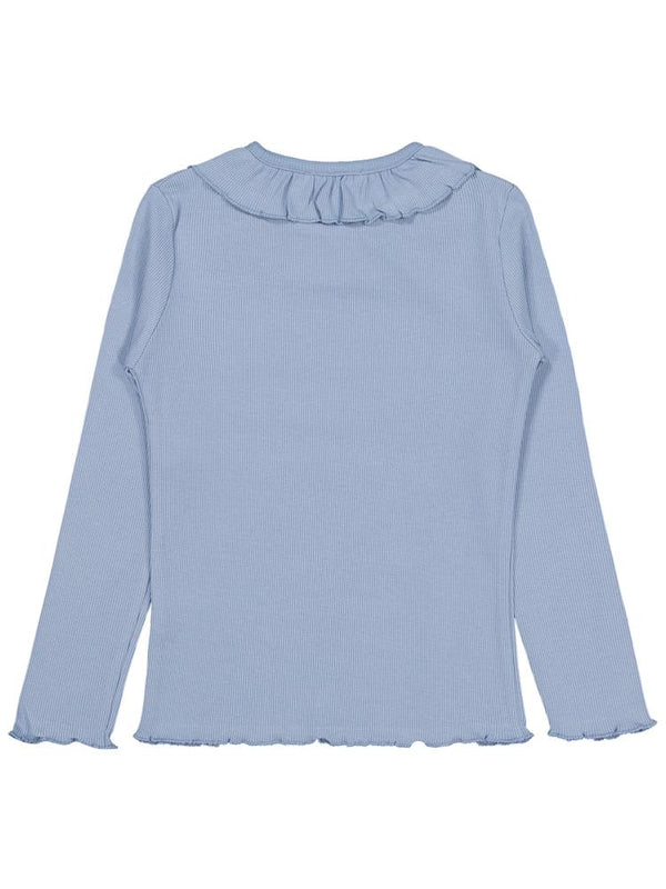 Civil Girls Yakalı 6-9 Yaş Sweatshirt - Mavi