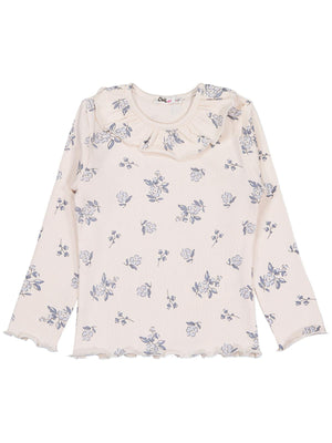 Civil Girls Yakalı 2-5 Yaş Sweatshirt - Fil Dişi