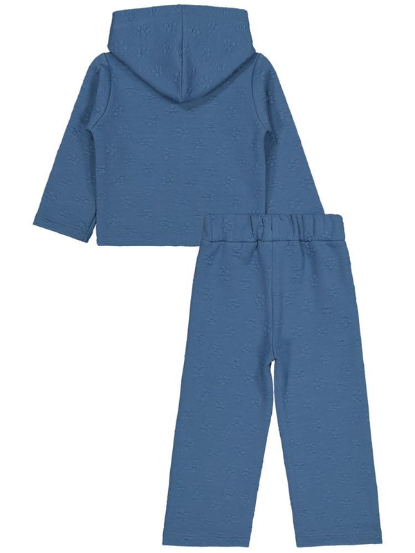 Civil Girls Çiçek Desenli 2-5 Yaş Eşofman Takımı - Yeşil