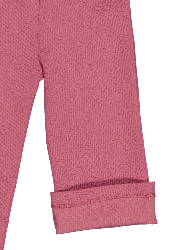 Civil Girls Çiçek Desenli 2-5 Yaş Eşofman Takımı - Pembe