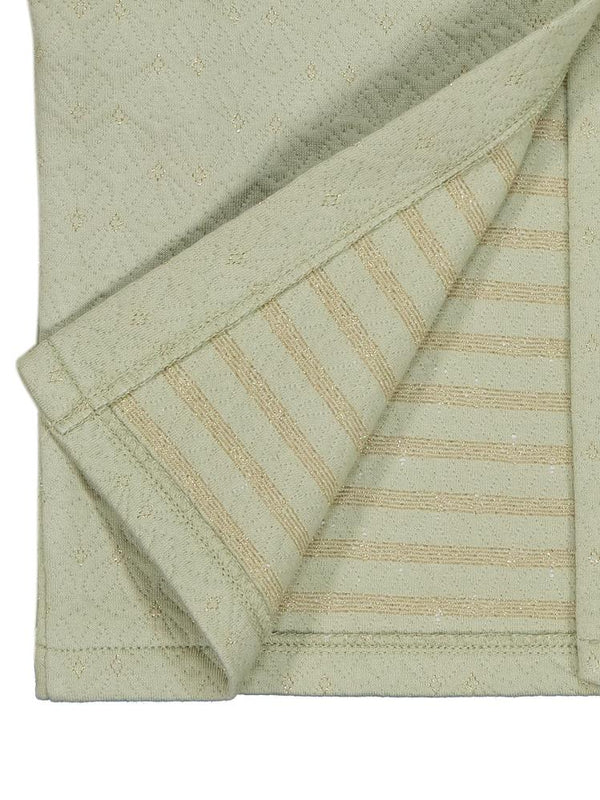 Civil Girls Önden Fiyonklu 6-9 Yaş Hırka - Haki