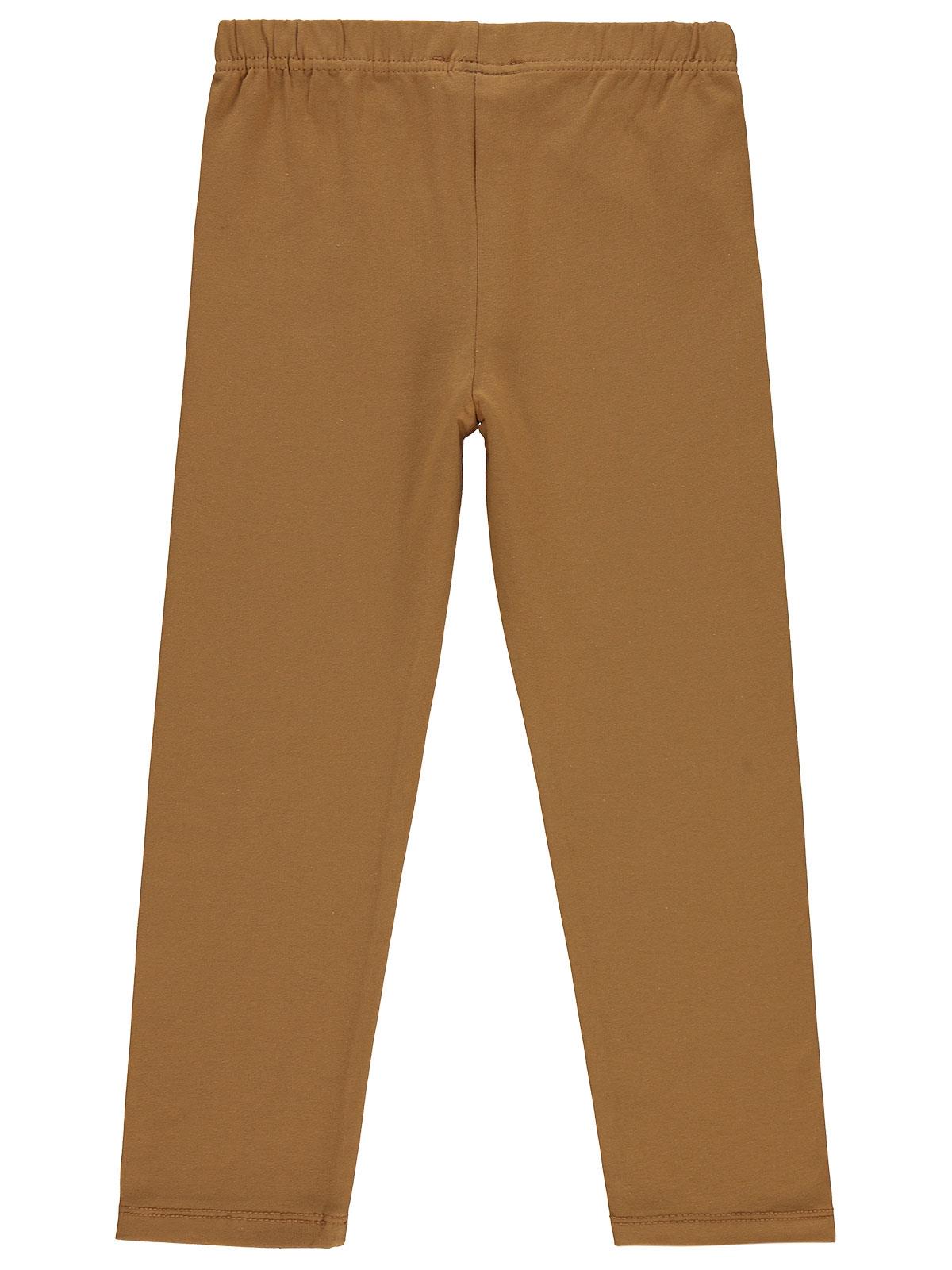 Civil Girls Basic 6-9 Yaş Tayt - Kahverengi