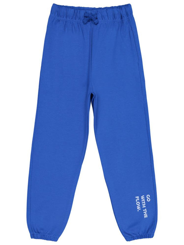 Civil Boys Go Wıth Baskılı 6-9 Yaş Eşofman Altı - Mavi