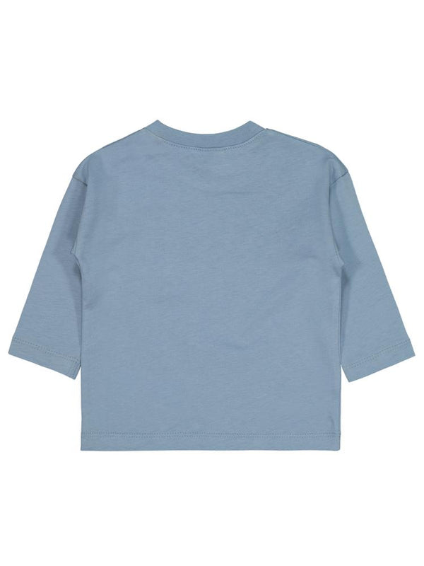 Cvl-76 Civil Baby 26 Baskılı 6-18 Ay Sweatshirt - Mavi