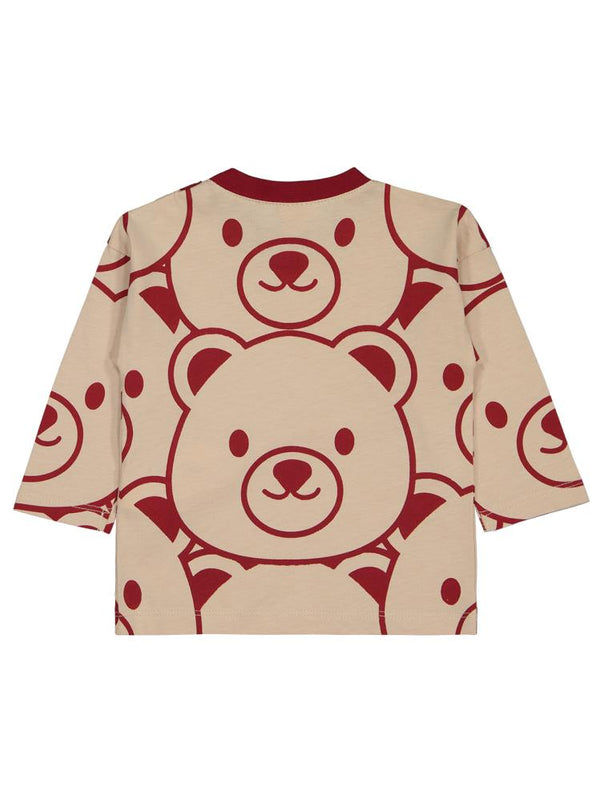 Civil Baby Ayıcıklar Baskılı 6-18 Ay Sweatshirt - Bordo