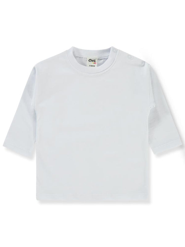 Civil Baby Basic 6-18 Ay Sweatshirt - Beyaz