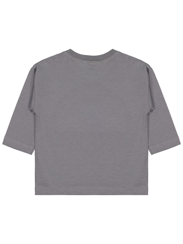 Civil Baby Basic 6-18 Ay Sweatshirt - Gri