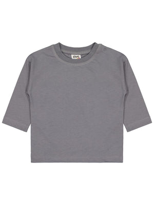 Civil Baby Basic 6-18 Ay Sweatshirt - Gri