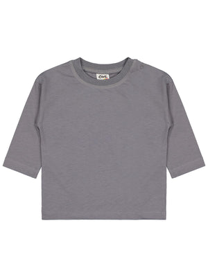 Civil Baby Basic 6-18 Ay Sweatshirt - Gri