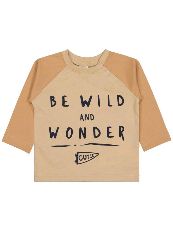 Civil Baby Be Wıld Baskılı 6-18 Ay Sweatshirt - Hardal