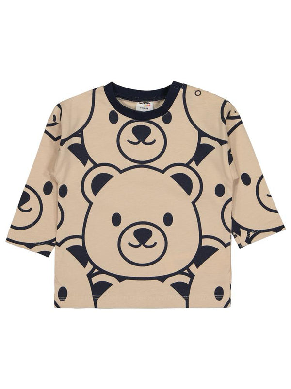 Civil Baby Ayıcıklar Baskılı 6-18 Ay Sweatshirt - Lacivert