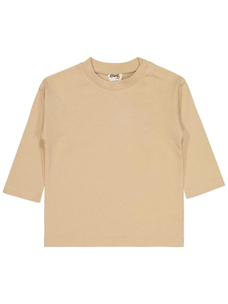 Civil Baby Basic 6-18 Ay Sweatshirt - Bej