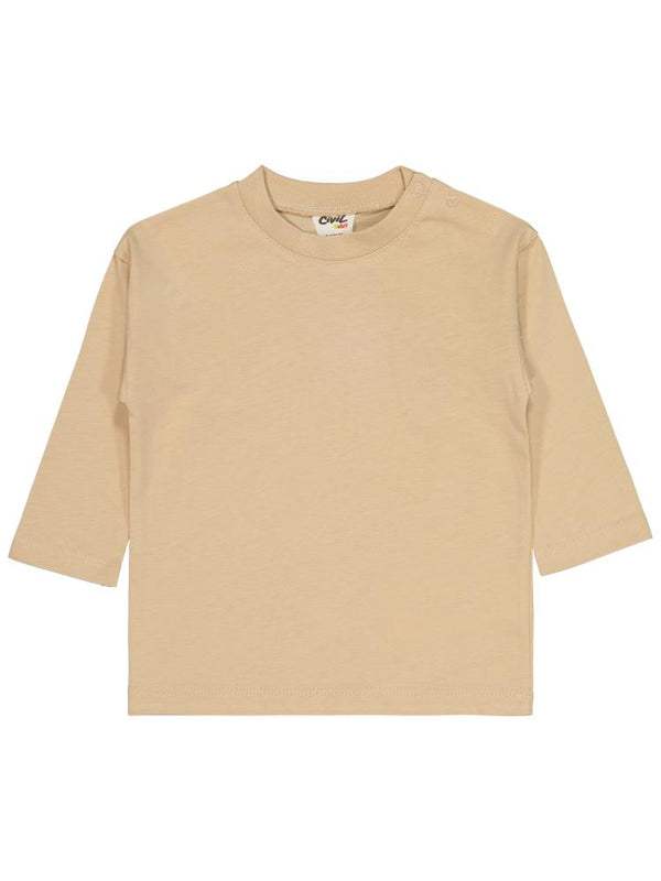 Civil Baby Basic 6-18 Ay Sweatshirt - Bej