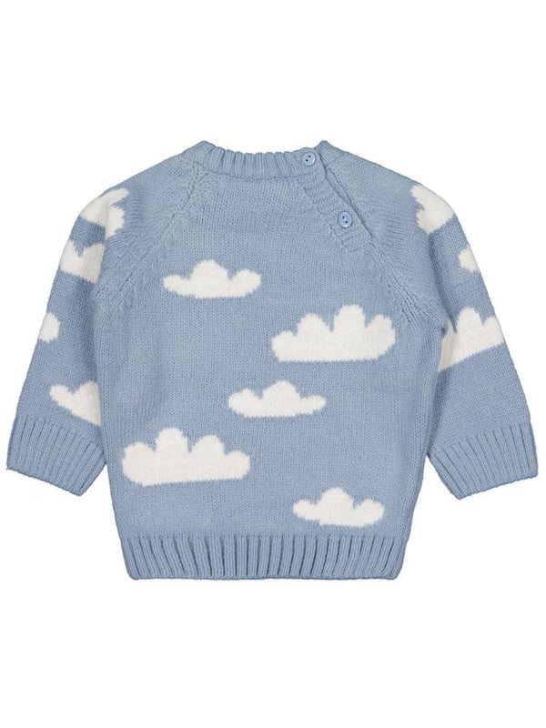 Civil Baby Cloud  Örgü 6-18 Ay Kazak - Mavi