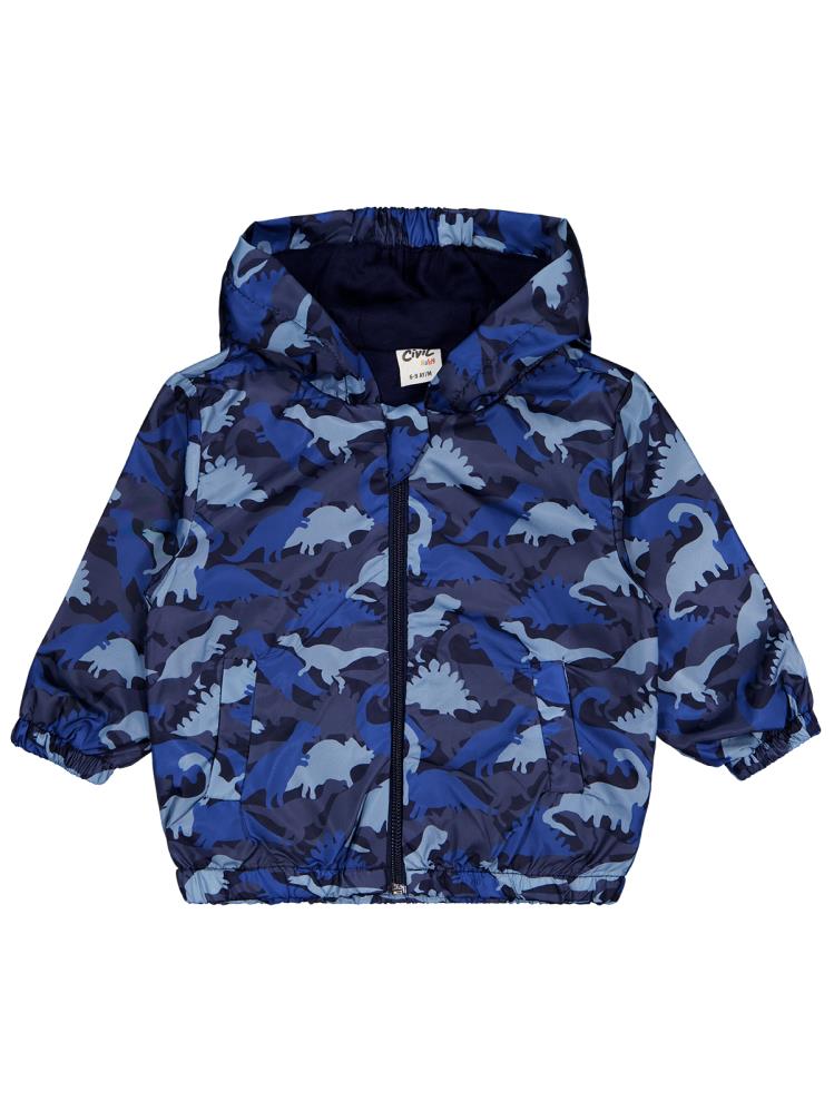 Civil Baby Dinazor 6-18 Ay Yağmurluk - Lacivert