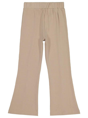 Civil Girls Paça Yırtmaçlı 10-13 Yaş Tayt - Bej