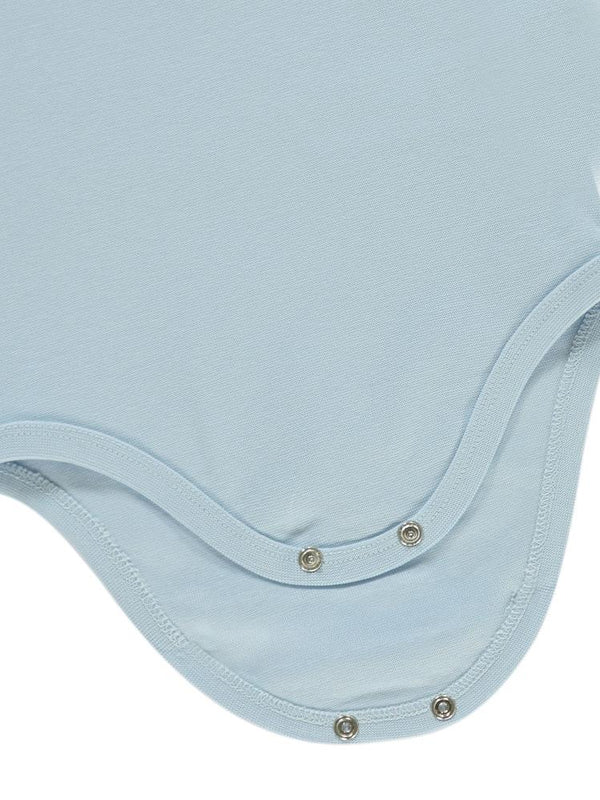 Civil Baby Organik 5 li Sıfır Kol 1-3 yaş Çıtçıtlı Badi - Mavi