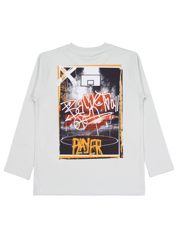 Civil Boys Player Baskılı 6-9 Yaş Sweatshirt - Gri