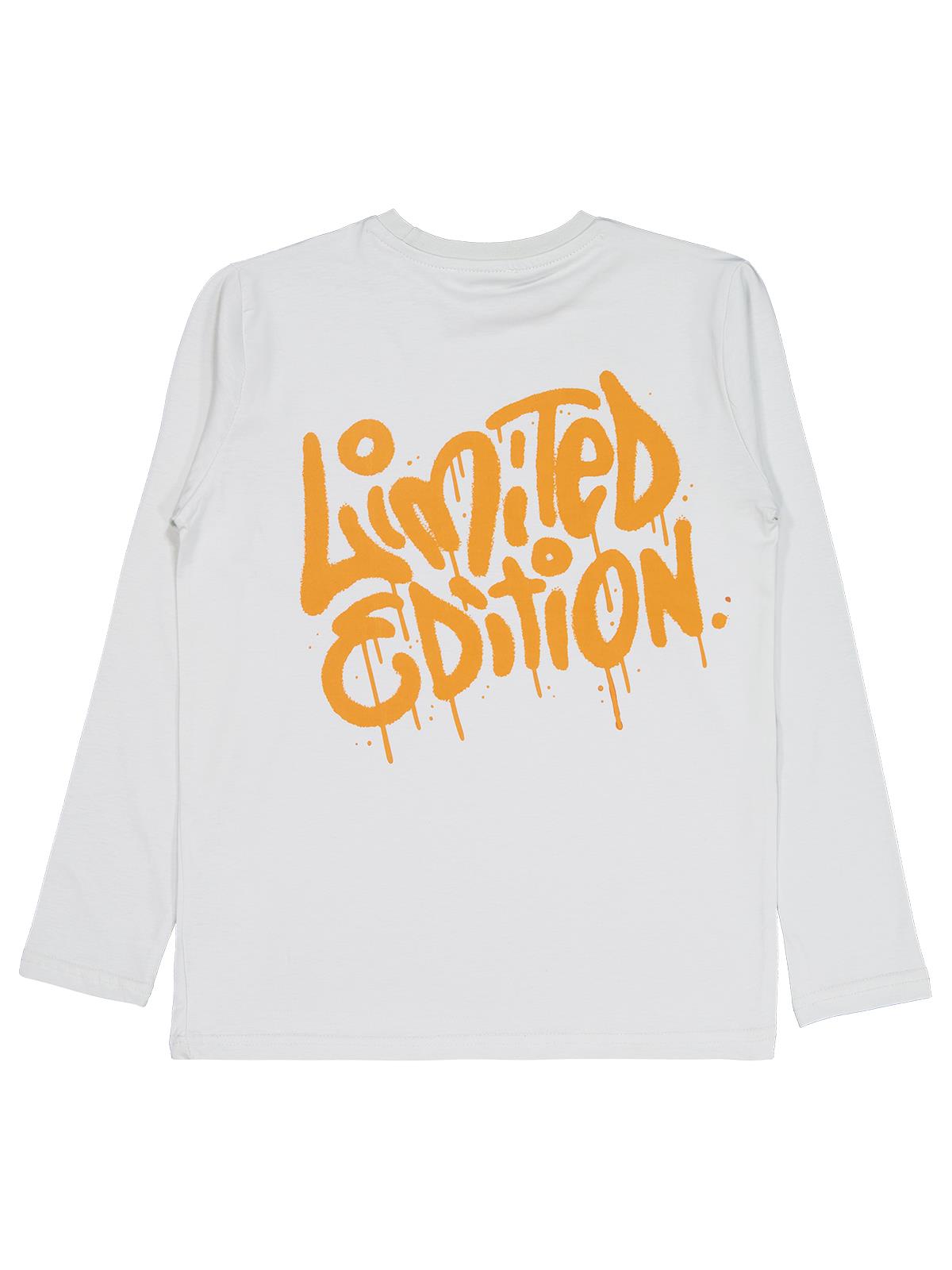 Civil Boys Limited Edition Baskılı 10-13 Yaş Sweatshirt - Gri