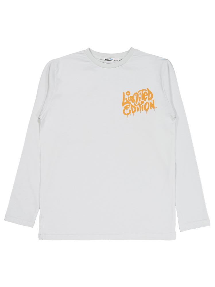 Civil Boys Limited Edition Baskılı 10-13 Yaş Sweatshirt - Gri