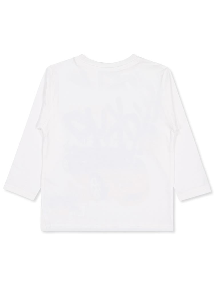 Civil Boys Tokyo Araba Baskılı 2-5 Yaş Sweatshirt - Ekru