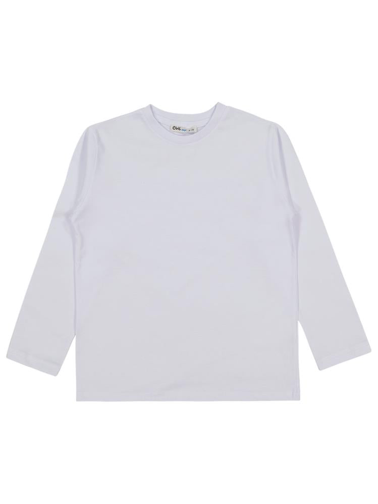 Civil Boys Basic 6-9 Yaş Sweatshirt - Beyaz