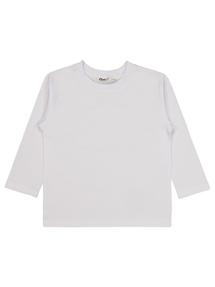 Civil Boys Basic 2-5 Yaş Sweatshirt - Beyaz