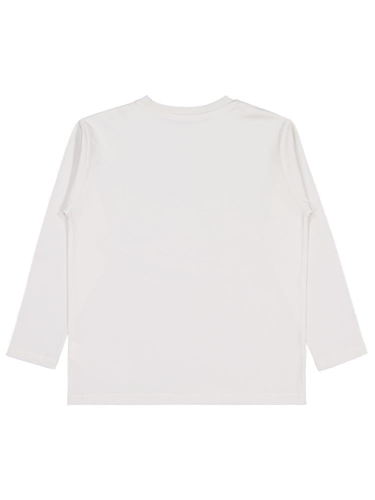 Civil Boys Original Baskılı 6-9 Yaş Sweatshirt - Fil Dişi