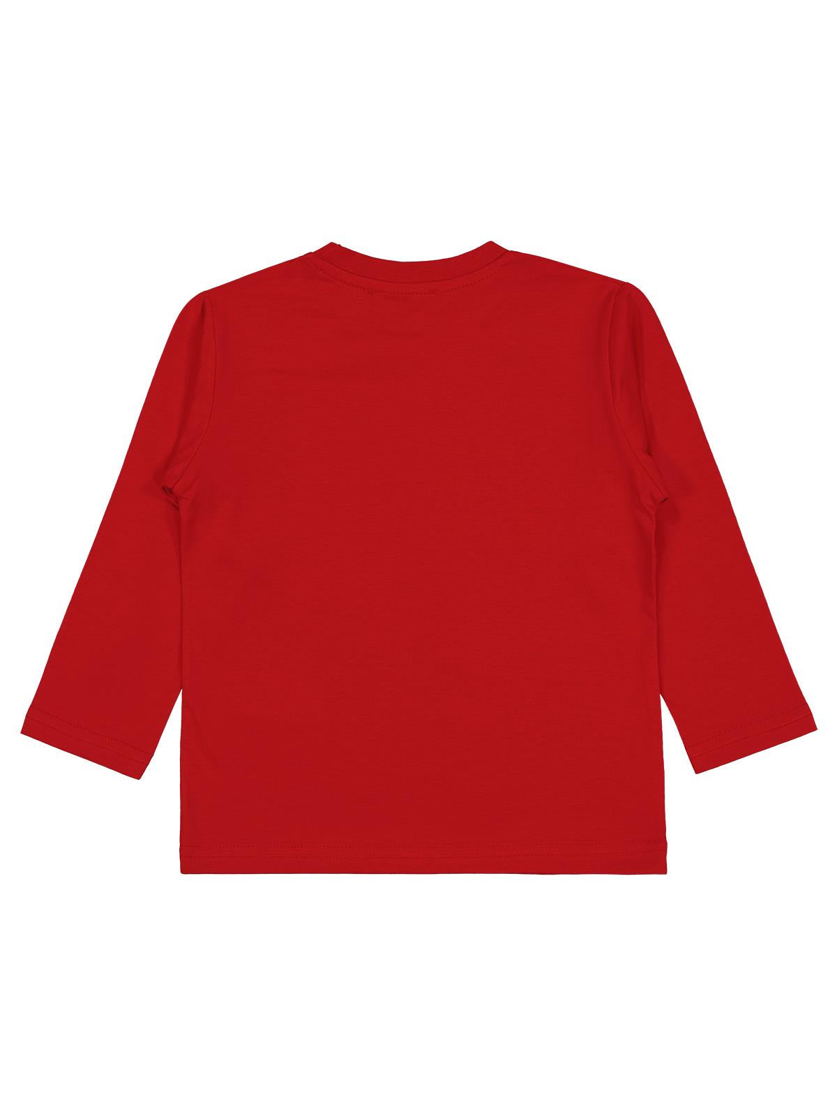 Civil Boys Goal Baskılı 2-5 Yaş Sweatshirt - Kırmızı