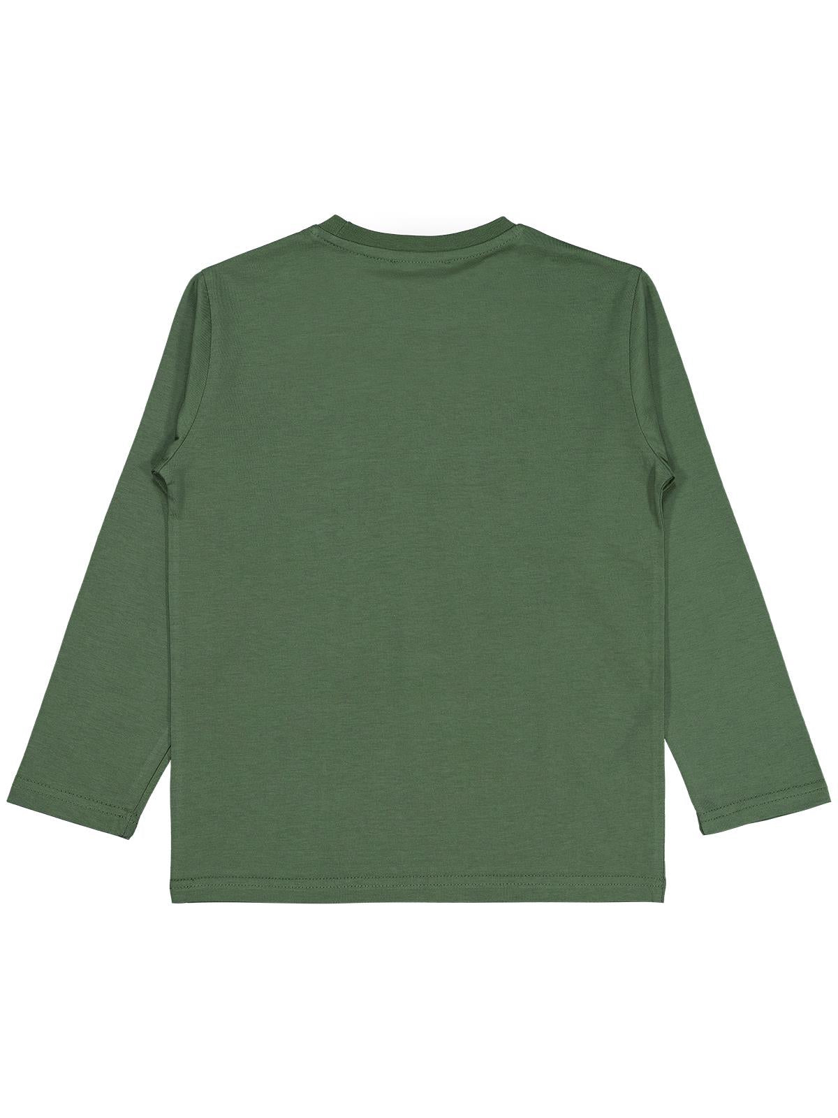 Civil Boys Skater Baskılı 6-9 Yaş Sweatshirt - Haki