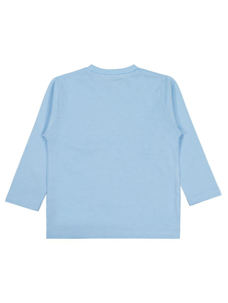 Civil Boys Racer Baskılı 2-5 Yaş Sweatshirt - Mavi