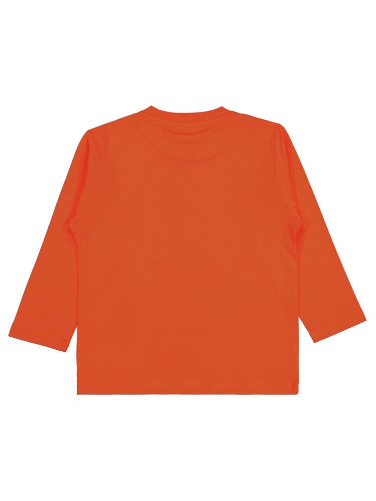 Civil Boys Racer Baskılı 2-5 Yaş Sweatshirt - Turuncu