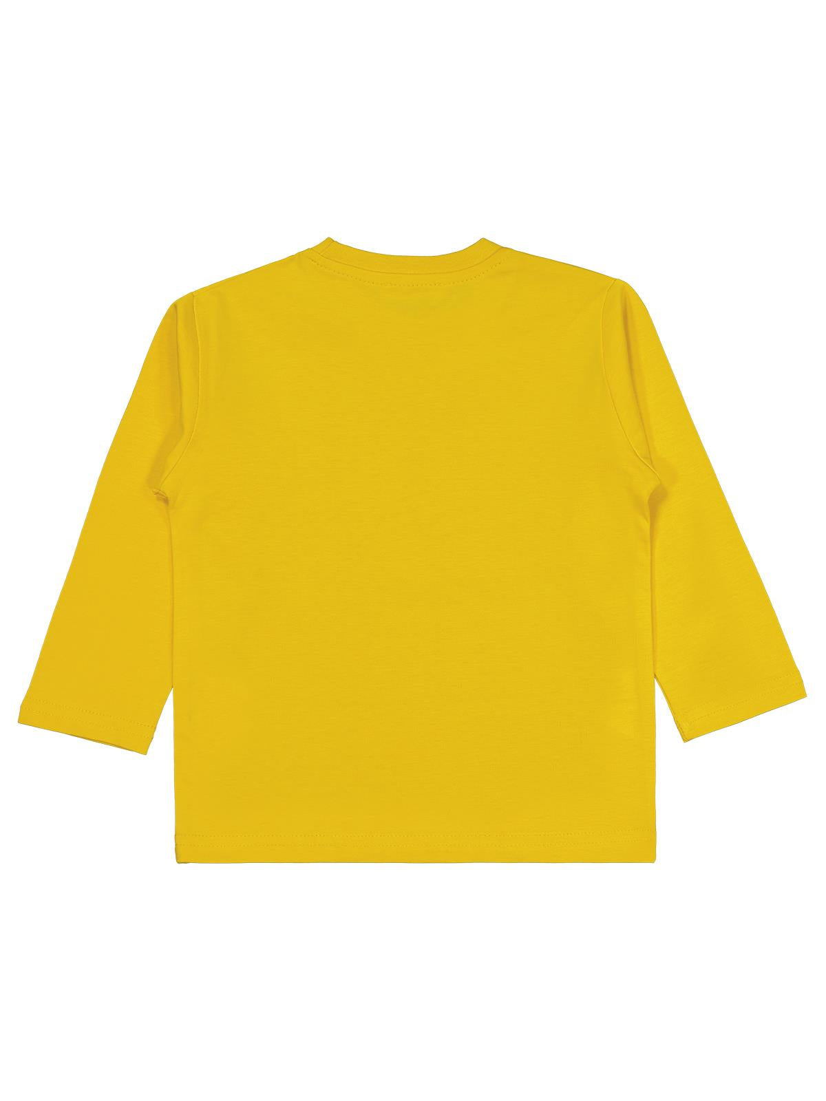 Civil Boys Goal Baskılı 2-5 Yaş Sweatshirt - Sarı