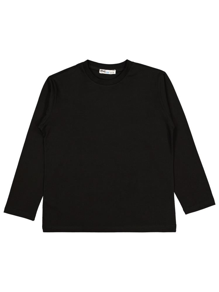 Civil Boys Basic 10-13 Yaş Sweatshirt - Siyah