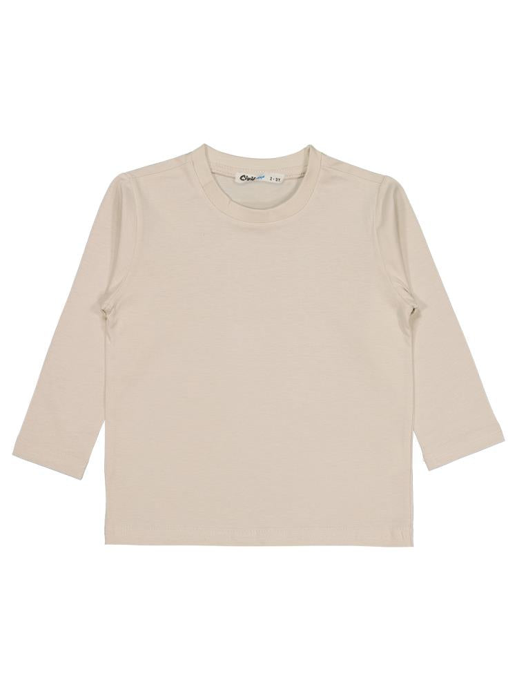 Civil Boys Basic 2-5 Yaş Sweatshirt - Bej