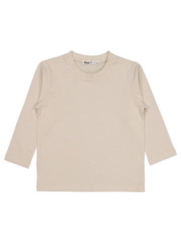 Civil Boys Basic 2-5 Yaş Sweatshirt - Bej