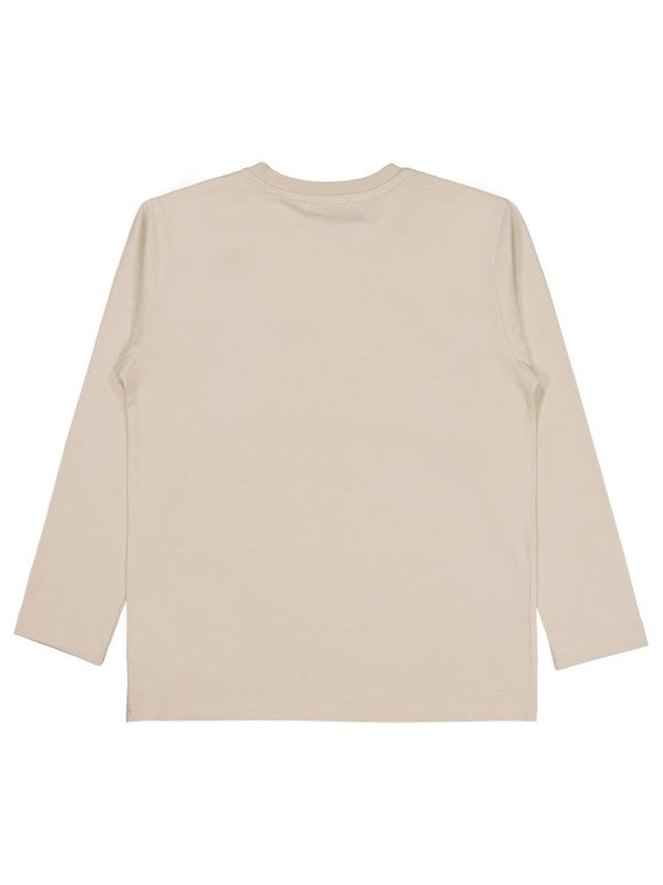 Civil Boys Play To Wın Baskılı 6-9 Yaş Sweatshirt - Bej