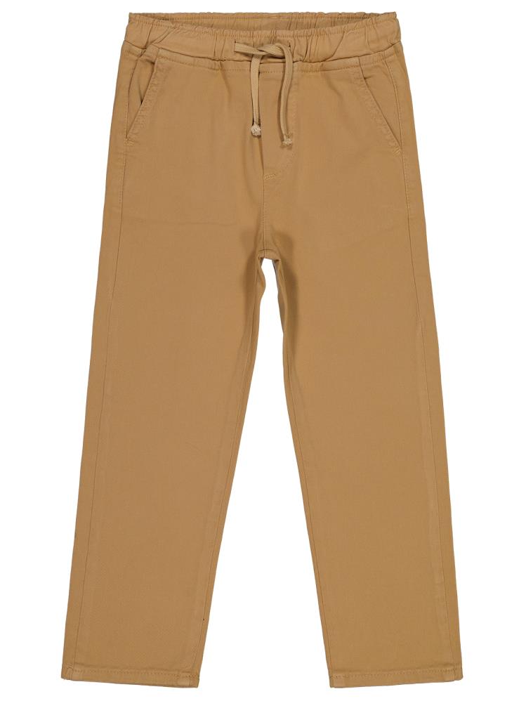 Civil Boys Beli Lastikli Chinno 10-13 Yaş Pantolon - Kahverengi