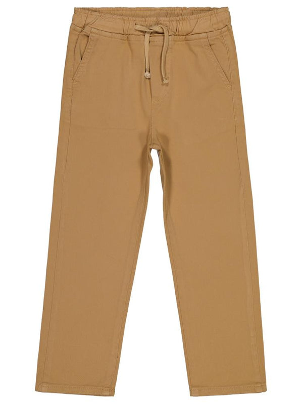 Civil Boys Beli Lastikli Chinno 6-9 Yaş Pantolon - Kahverengi