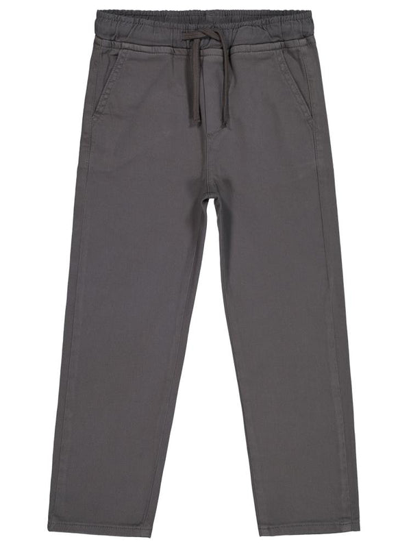Civil Boys Beli Lastikli Chinno 6-9 Yaş Pantolon - Gri