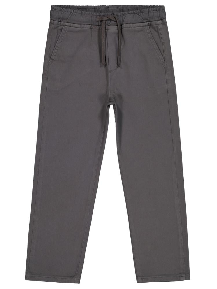 Civil Boys Beli Lastikli Chinno 6-9 Yaş Pantolon - Gri