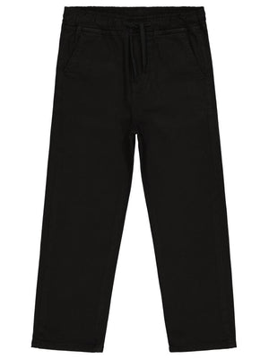 Civil Boys Beli Lastikli Chinno 6-9 Yaş Pantolon - Siyah
