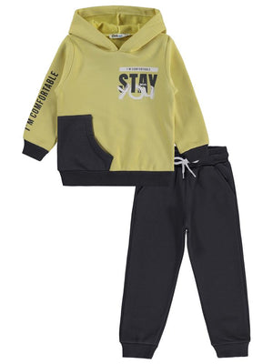 Civil Boys 2-5 Yaş Eşofman Takımı - Sarı