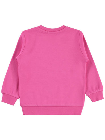 Civil Girls Kız Çocuk Düz 2-5 Yaş Sweatshirt - Pembe